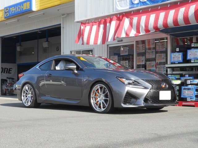 TOM'S バレル ALLチタン TUL11 GS-F用改RC-Fにて使用