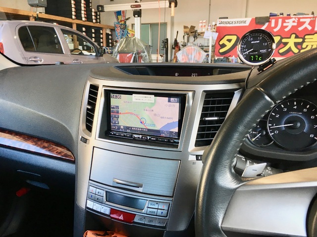 BM9・スバルレガシィB4にALPINE・7DVをインストール♪ | ☆メモらんだ