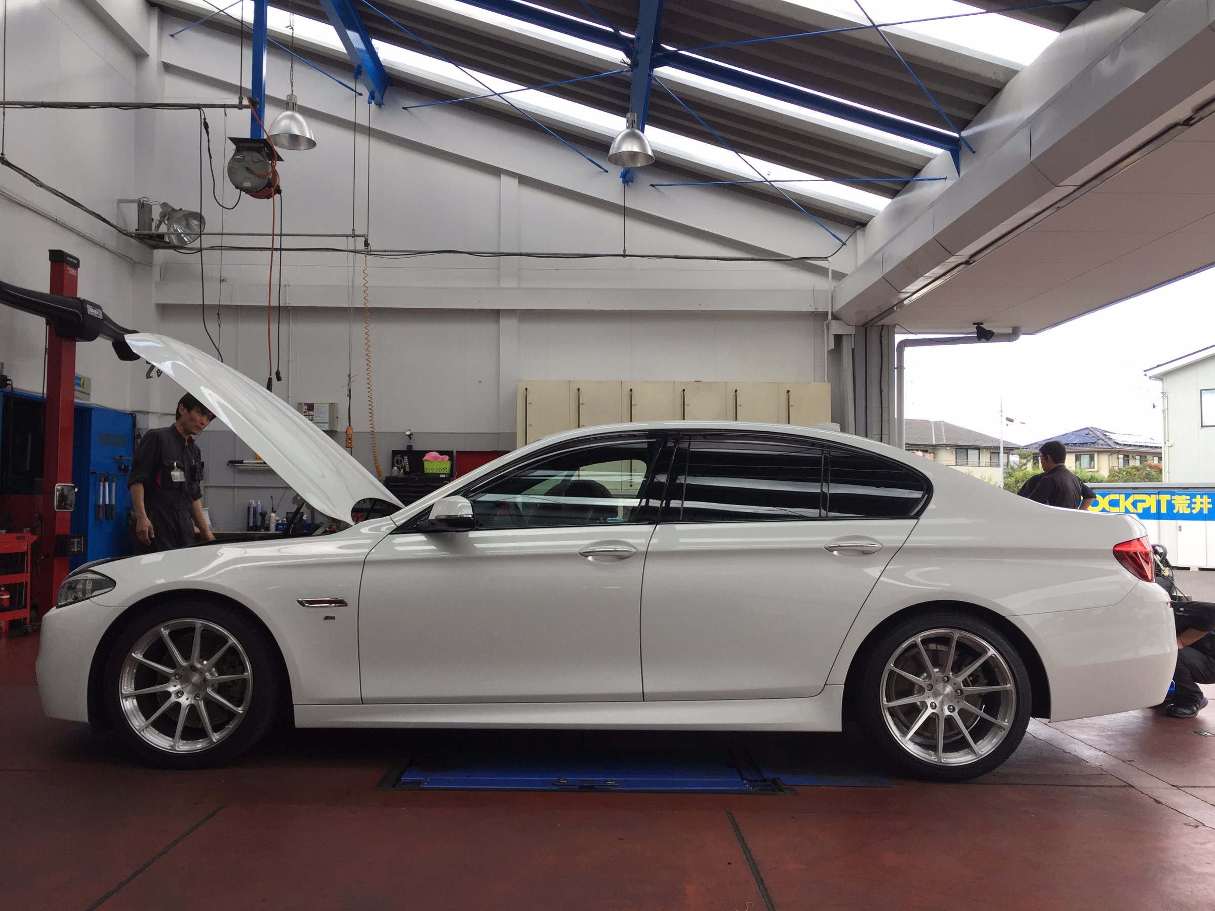 BMW 純正ホイール 18インチ f10 523d ブリジストン POTENZA