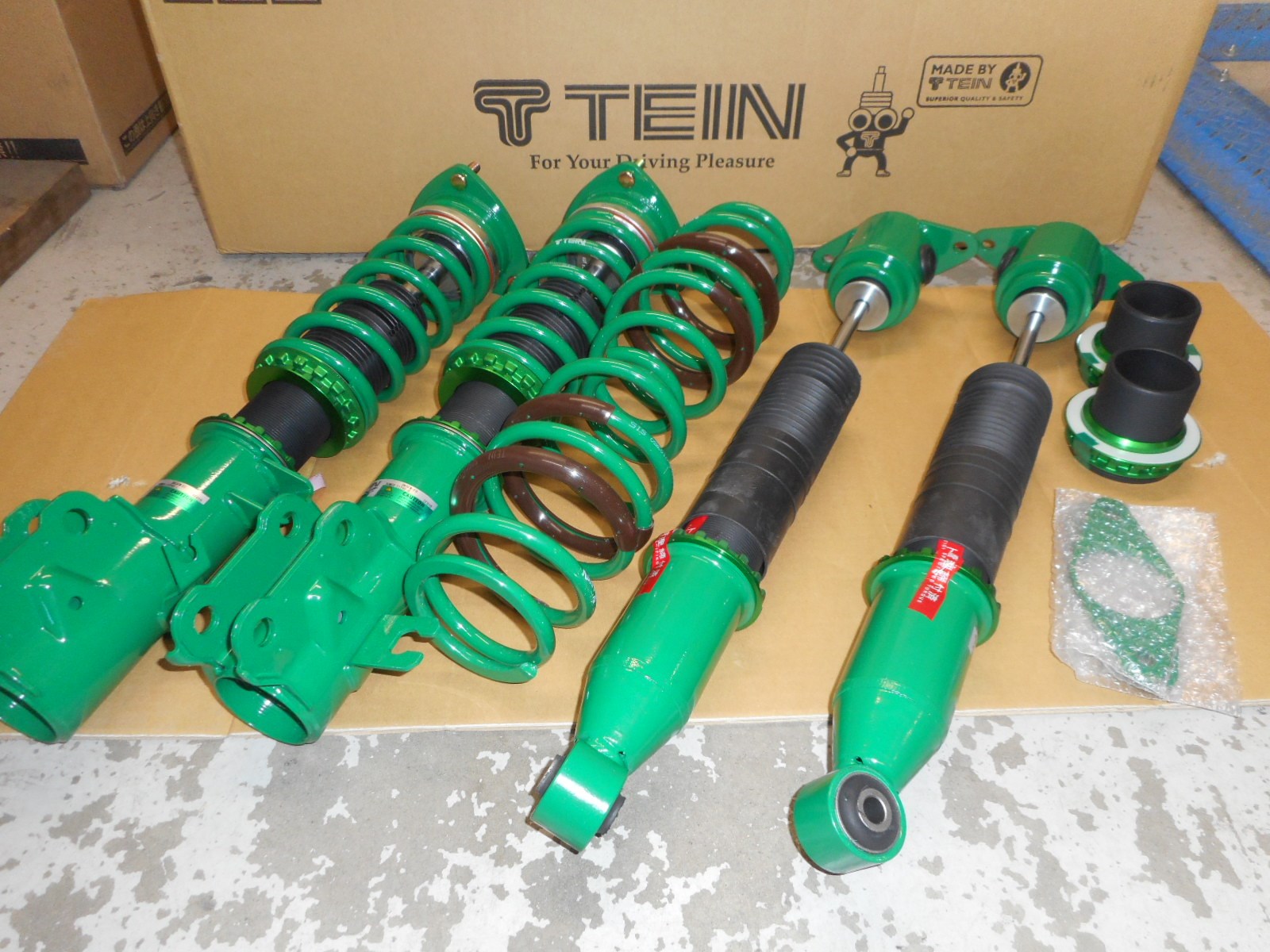 TEIN サスペンションキット グリーン 専用品TEIN FLEX Z サスペンションキット グリーン 専用品TEIN FLEX Z