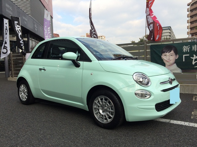 Fiat500 ホイール交換 スタッフ日記 コクピット豊洲 車のカスタマイズにかかわるスタッフより