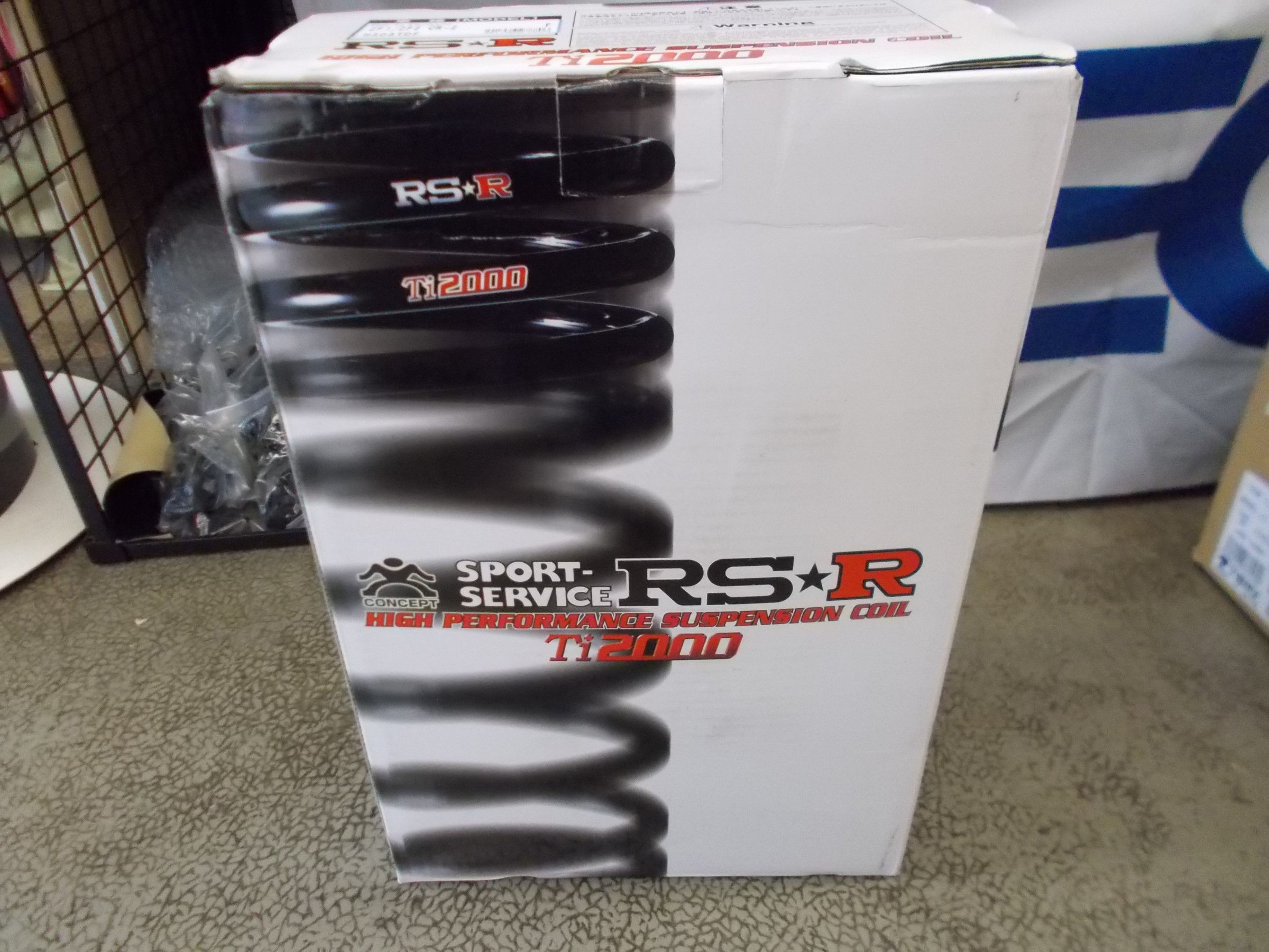 CR-Z RS-R製ローダウンスプリング「Ti2000」装着＆アライメント