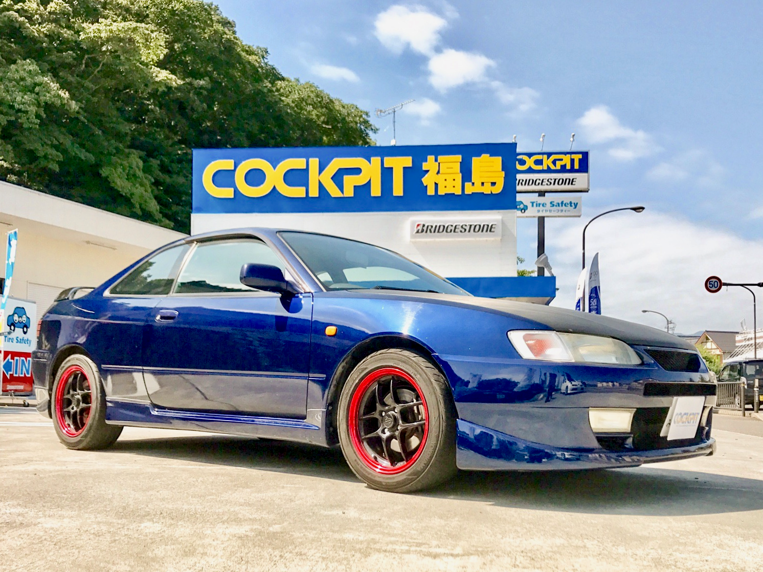 AE111レビン足廻りRefreshing = TEIN FREX Z & SPOON SPORTS RIGID