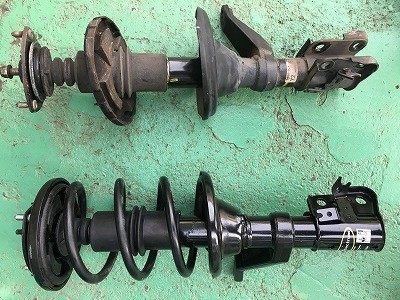 ホンダ エレメント 足回りリフレッシュ、四輪アライメント、モンロー