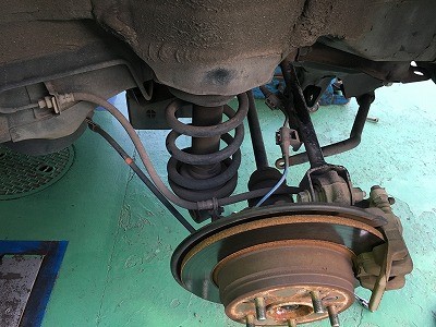 ホンダ エレメント 足回りリフレッシュ、四輪アライメント ホンダ エレメント 足回りリフレッシュ、四輪アライメント