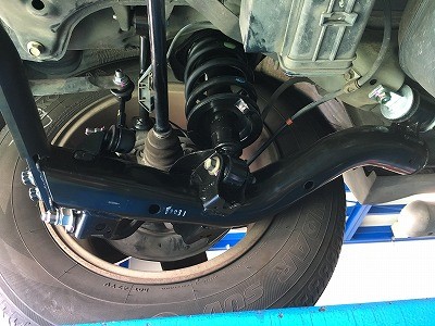 ホンダ エレメント 足回りリフレッシュ、四輪アライメント、モンロー