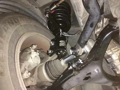 ホンダ エレメント 足回りリフレッシュ、四輪アライメント、モンロー