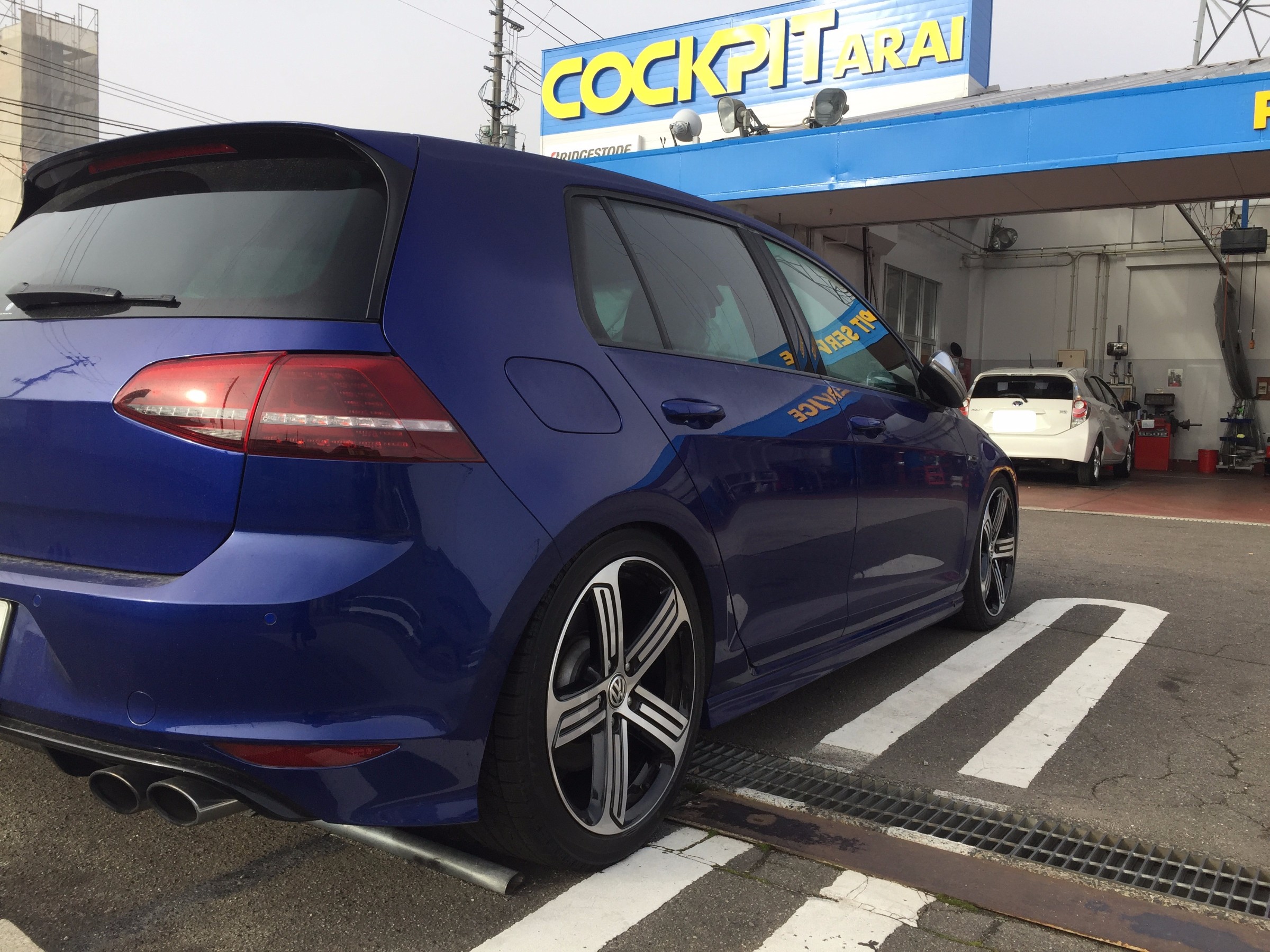 GOLF-7R 足回りセットアップ ＆ レカロ シート
