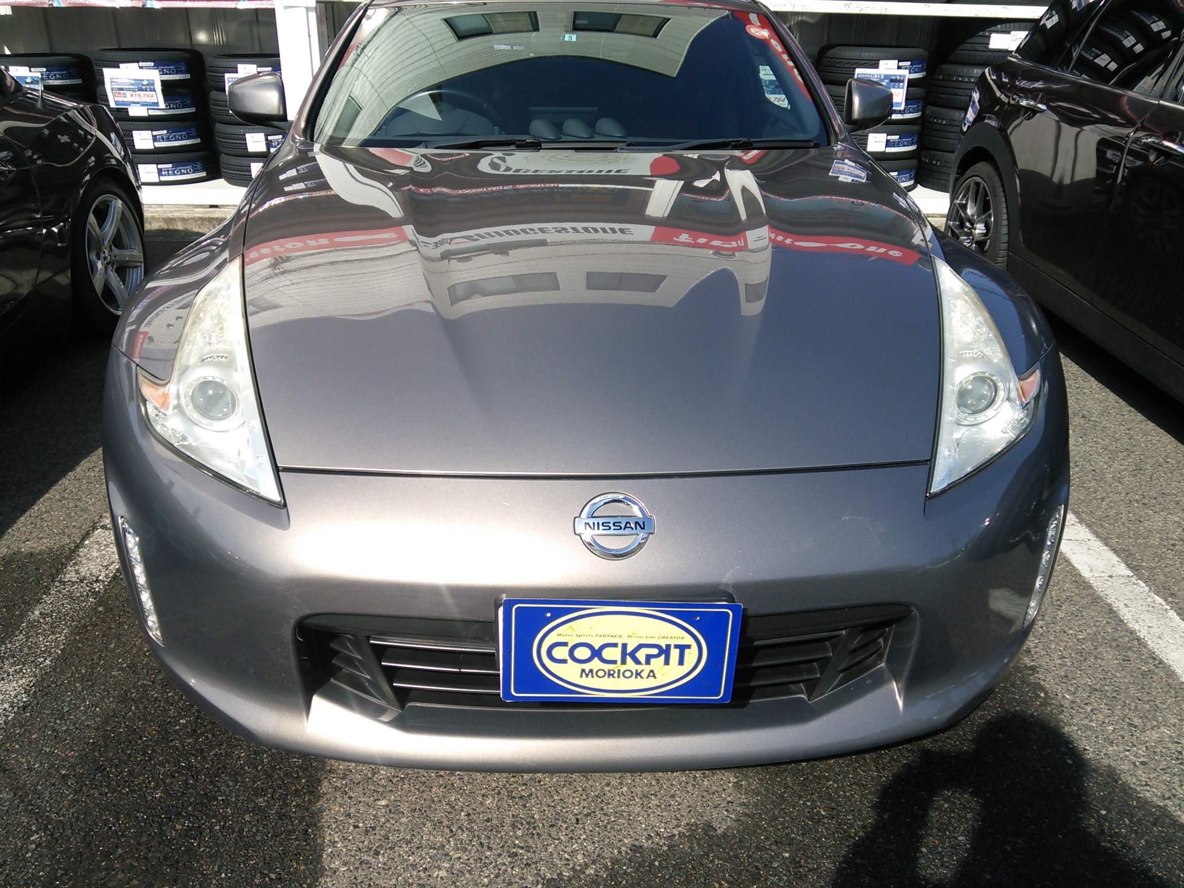 Z34 Nismoヘッドライトにチェンジ 日産 フェアレディz エクステリア Hid Led その他電装系 電装系関連パーツ取付 スタッフ日記 コクピット モリオカ 車のカスタマイズにかかわるスタッフより