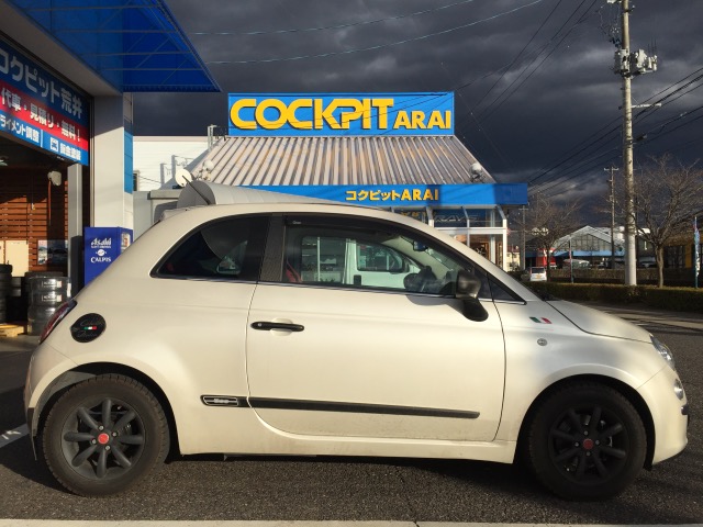 FIAT 500 レカロ スポーツスター &amp; スロットルコントローラー フィアット 500 インテリア HID・LED（その他電装系