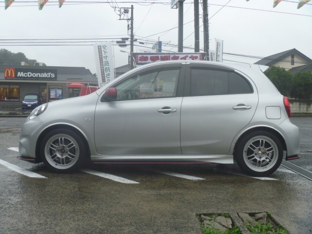 マーチ NISMO Sのアルミ入れ替え!! | 日産 マーチNISMO ホイール