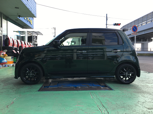 N Oneに車高調 エアクリーナー マフラー ブレース アルミ タイヤ取り付け ホンダ N One 足まわり サスペンション ブレーキ 吸 排気系 吸排気系関連パーツ取付 スタッフ日記 コクピット コジマ 車のカスタマイズにかかわるスタッフより