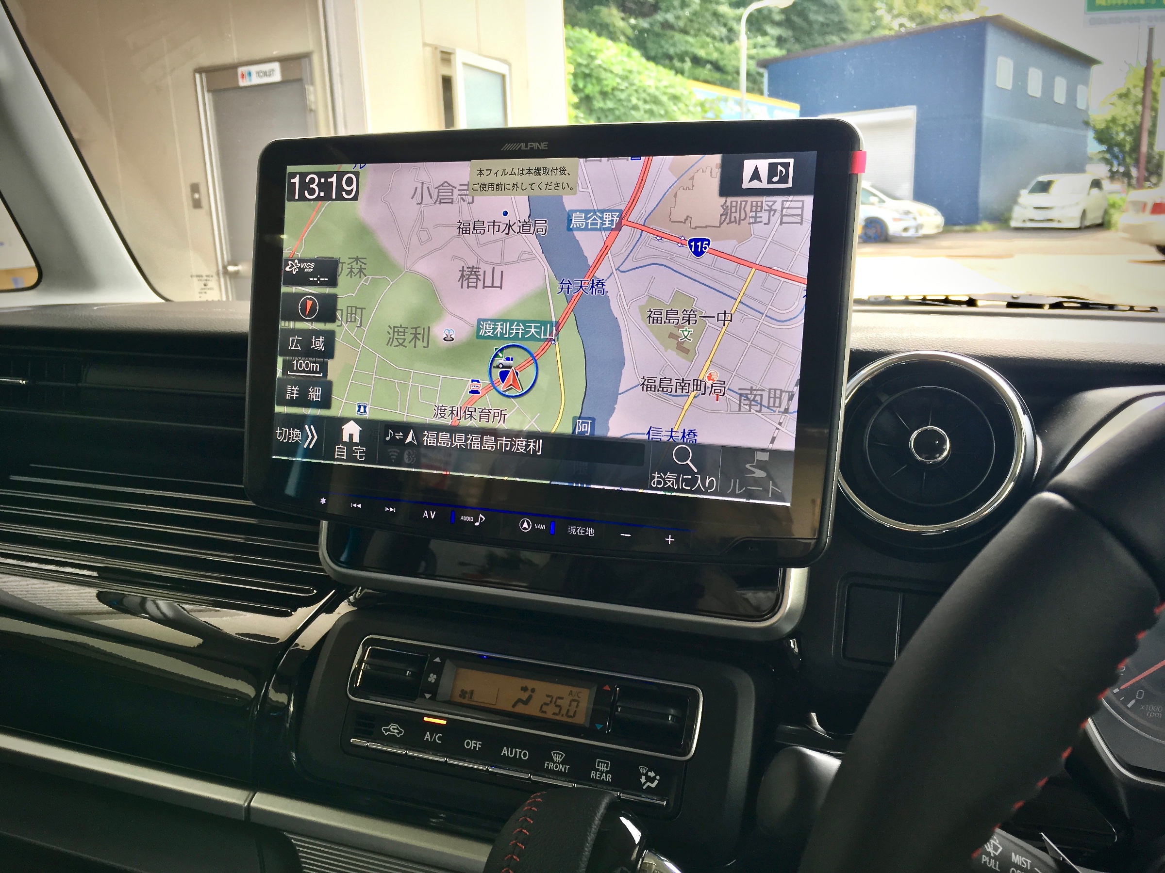 ALPINE XF11Z フローティングナビ（ALPINE フローティング