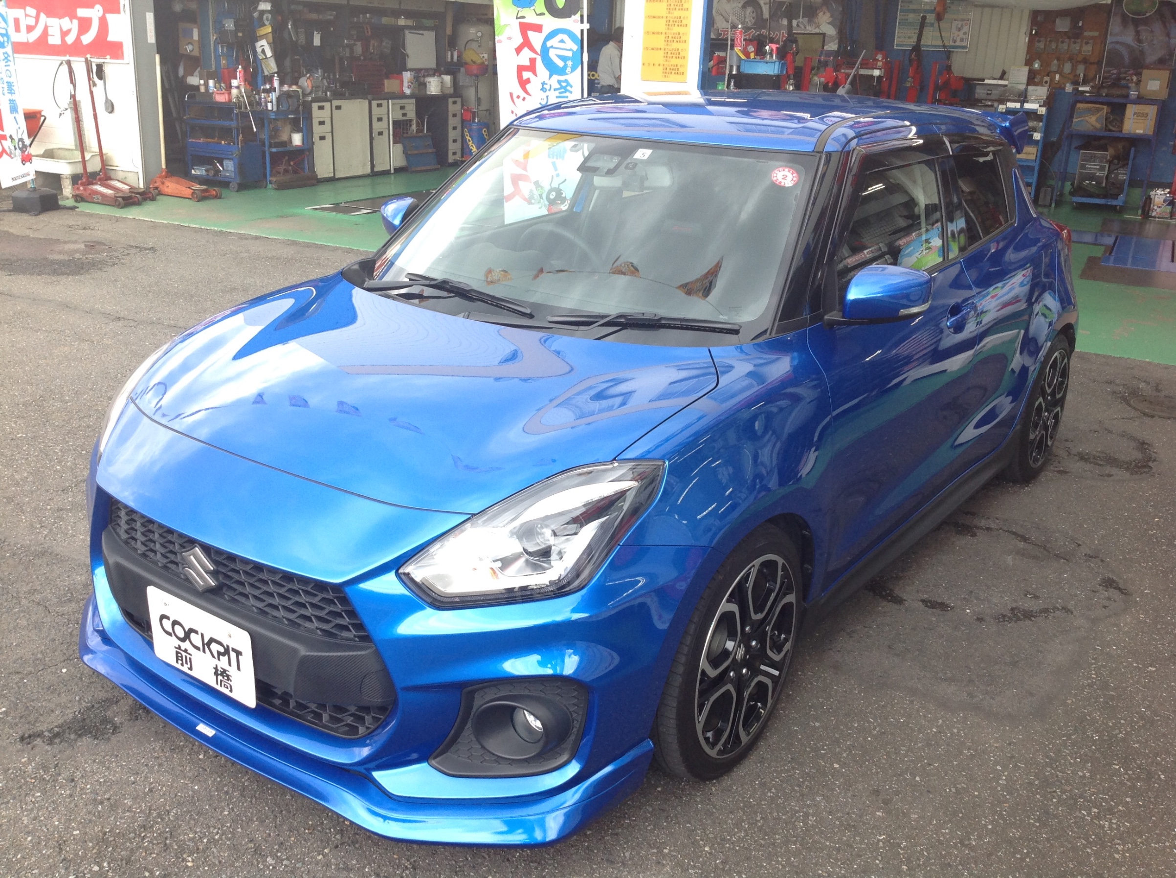 ZC33S スイフトスポーツへHKS POWER EDITORとGReddy エアロキット