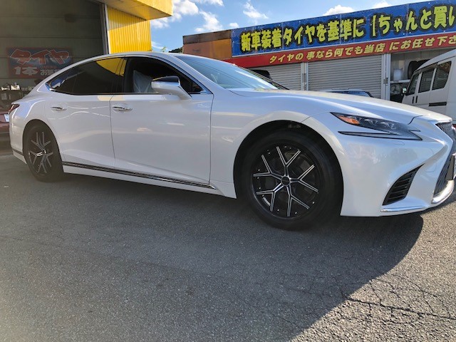 レクサス LS500 WALD 20インチ ホイール交換 | レクサス LS ホイール