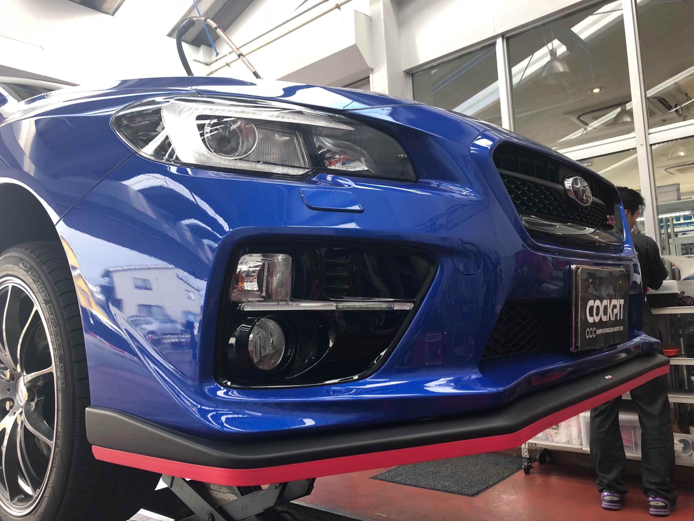 御出産御祝 御祝 出産祝い PERRIN チャージ パイプ レッド スバル WRX