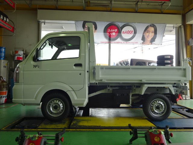 軽ダンプ リフトアップ！ | スズキ キャリイ 足まわり（サスペンション