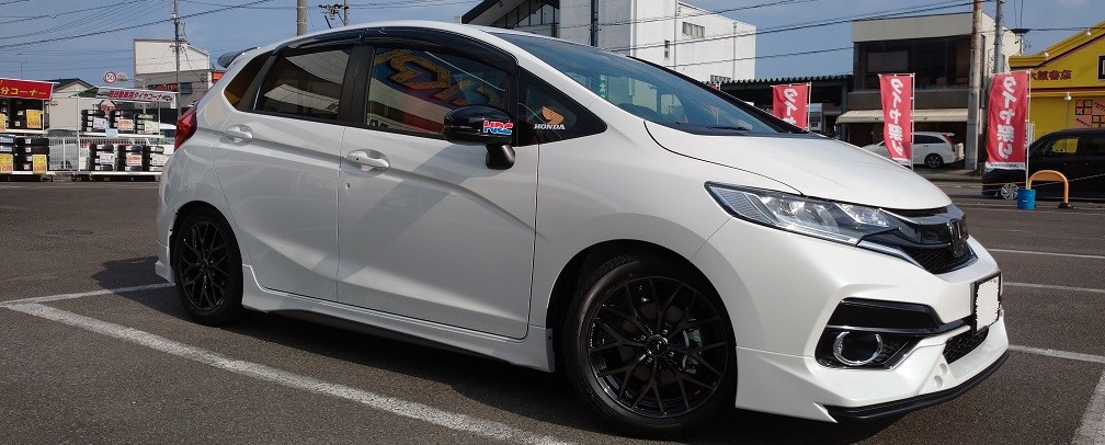 フィットrs Gk5 にテインflex Z レオニス Mx 装着 ホンダ フィット 足まわり サスペンション ブレーキ ホイール 4輪トータルアライメント測定 調整 スタッフblog コクピット 藤枝 タイヤ館 藤枝 車のカスタマイズにかかわるスタッフより