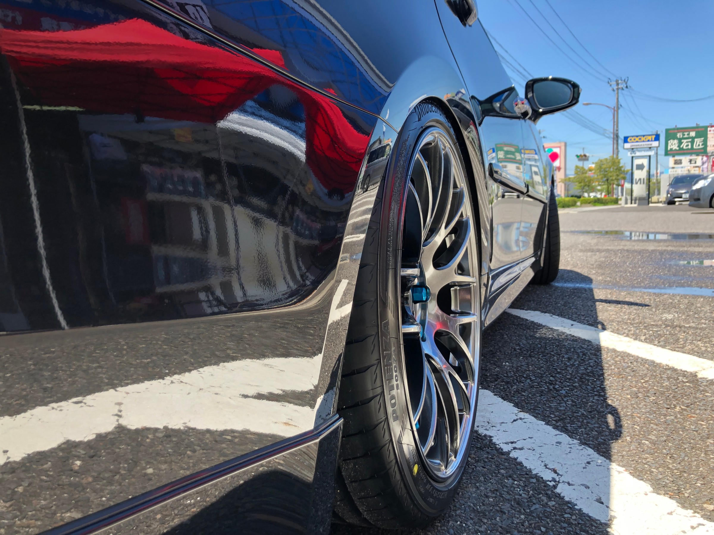 210系 クラウンハイブリッド ✖ WORK EMOTION M8R ＆ ポテンザ S007A