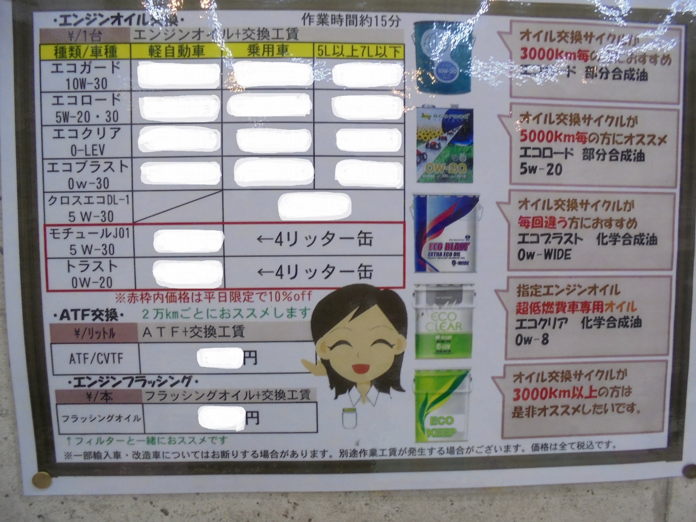 今週はオイルの話 スタッフ日記 コクピット 白樺 車のカスタマイズにかかわるスタッフより