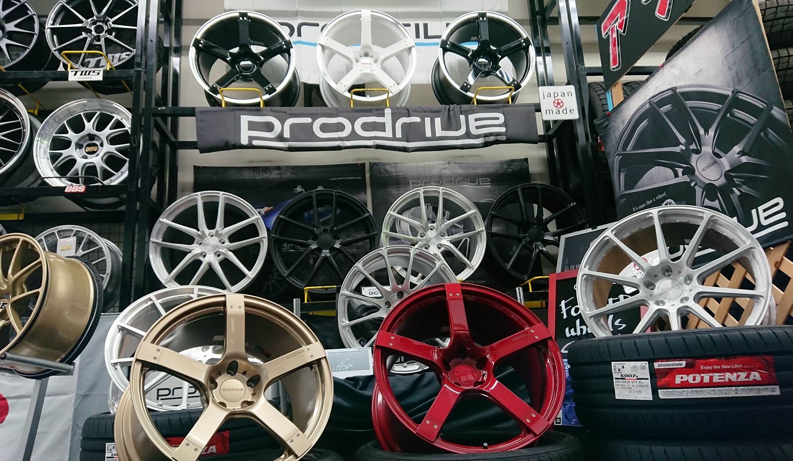prodrive プロドライブ ステアリング 3スポーク 黒