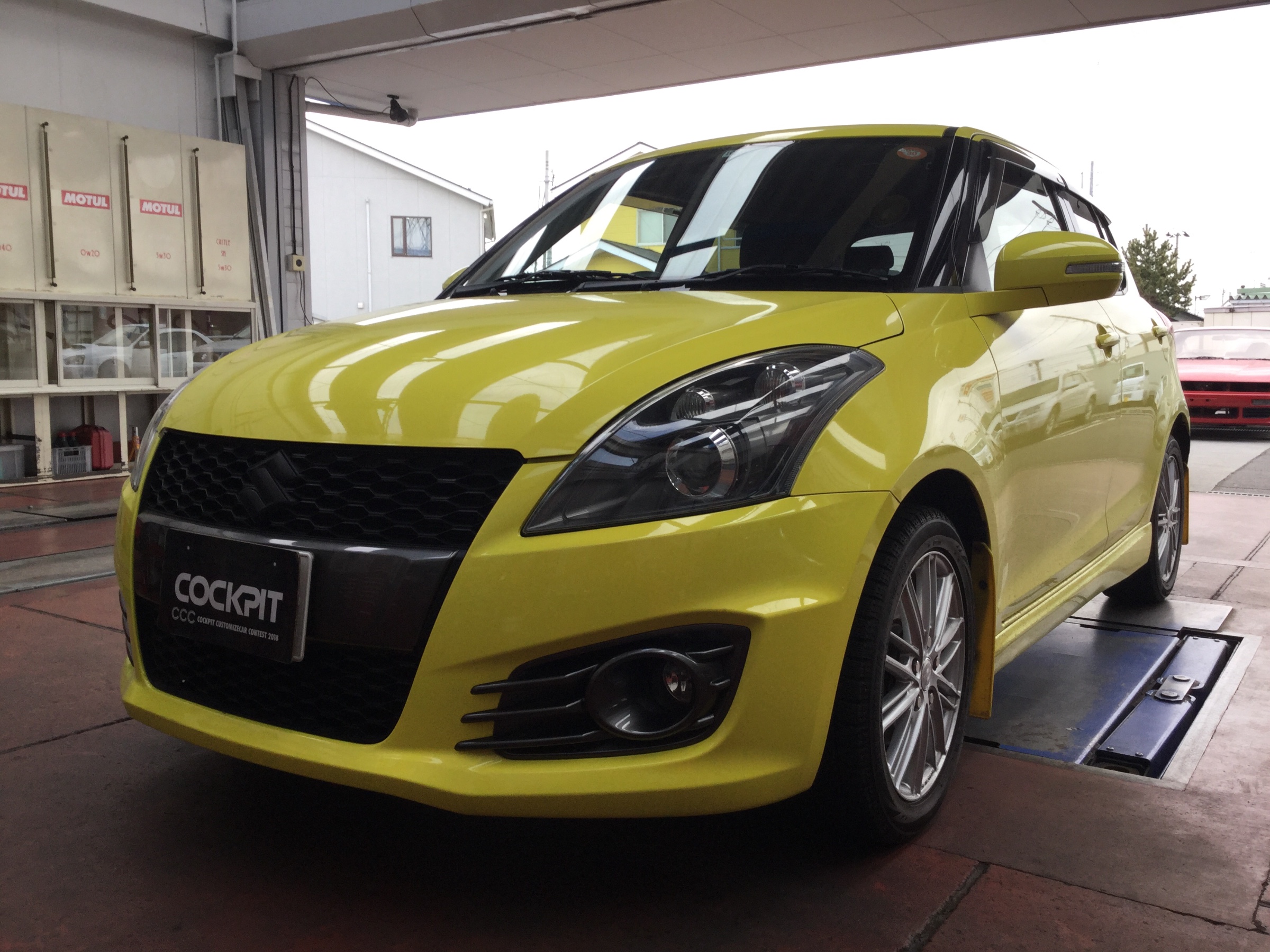 SUZUKI SWIFT SPORT ZC32S リアホーシングブッシュ交換 ＆ 1G締め付け ＆ 4輪アライメント調整 | スズキ スイフト