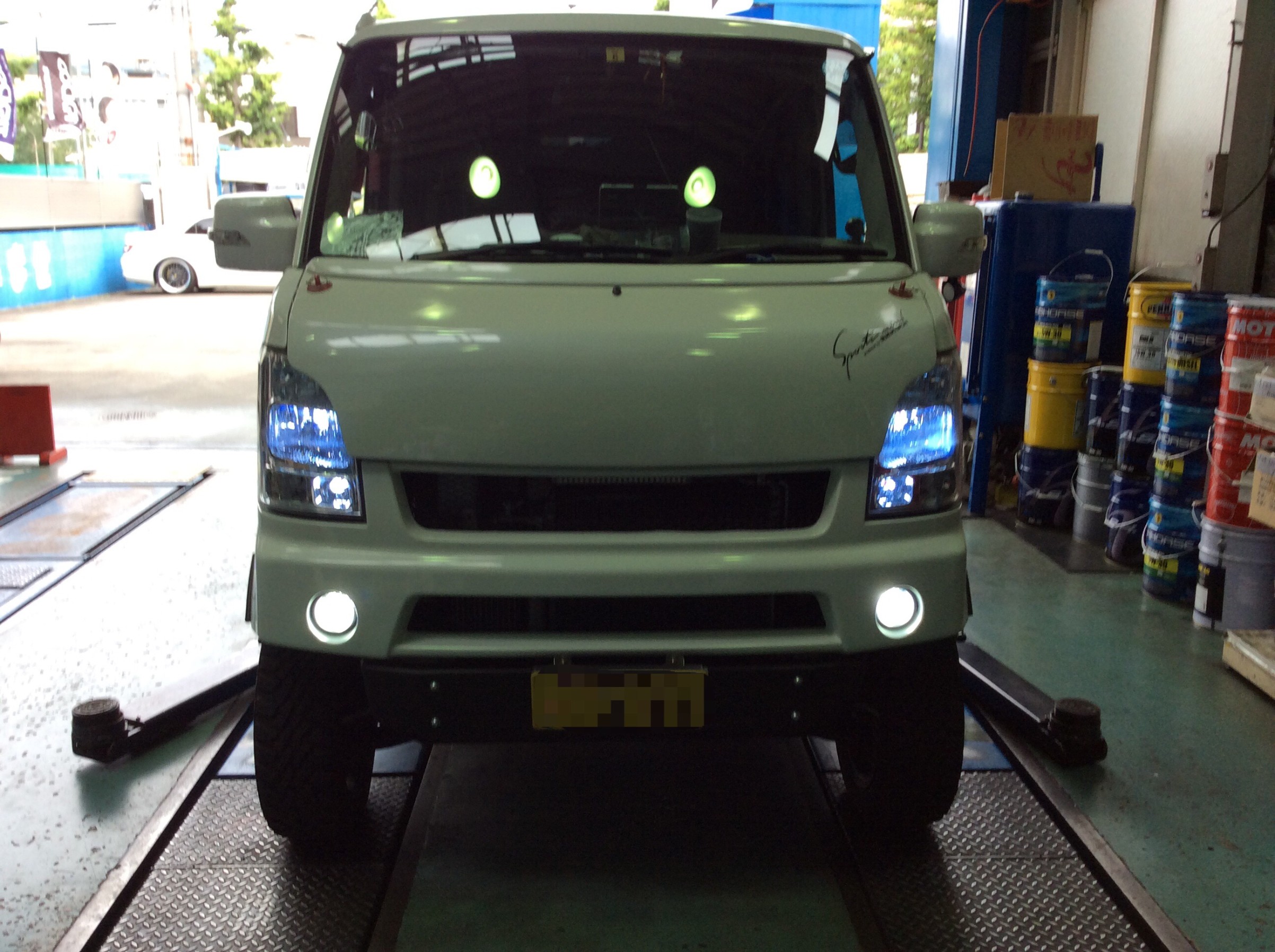 今はLEDが | スズキ エブリイワゴン HID・LED（その他電装系