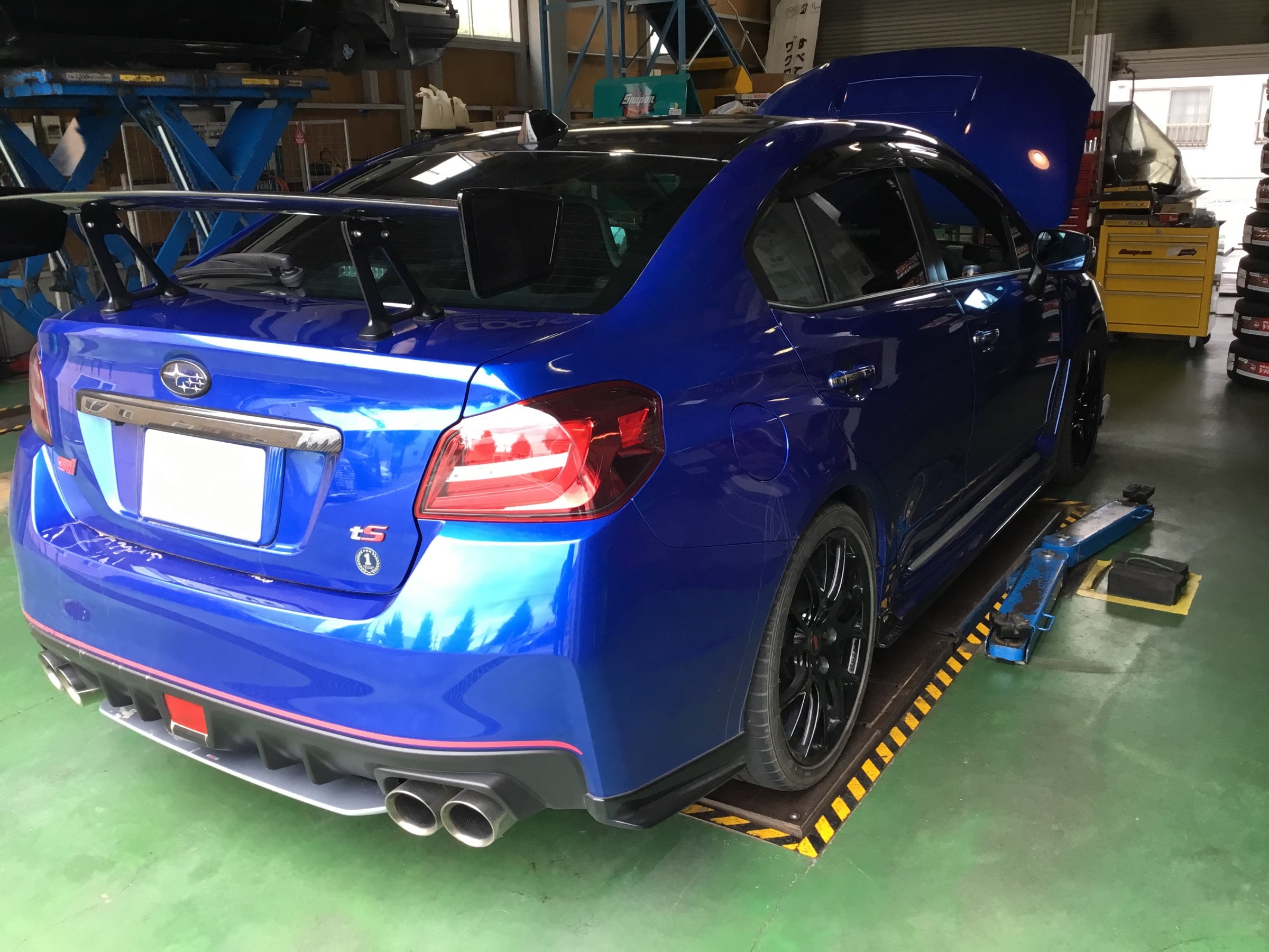 ☆SUBARU WRX S4 VAG☆ タケダ エアインテーク＆ブローオフ交換