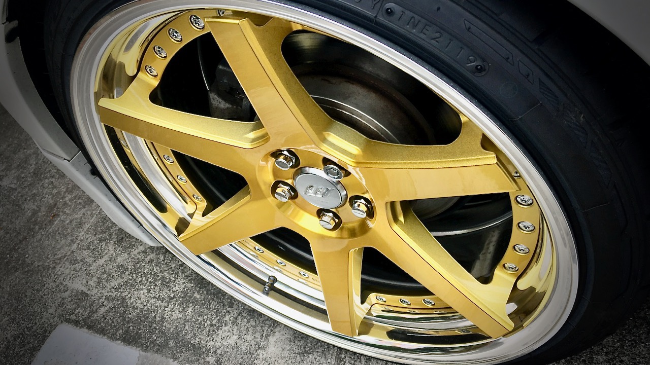 ZN6 TOYOTA  ✖ WORK ZEAST ST1 COLORism Clear IMPERIAL GOLD