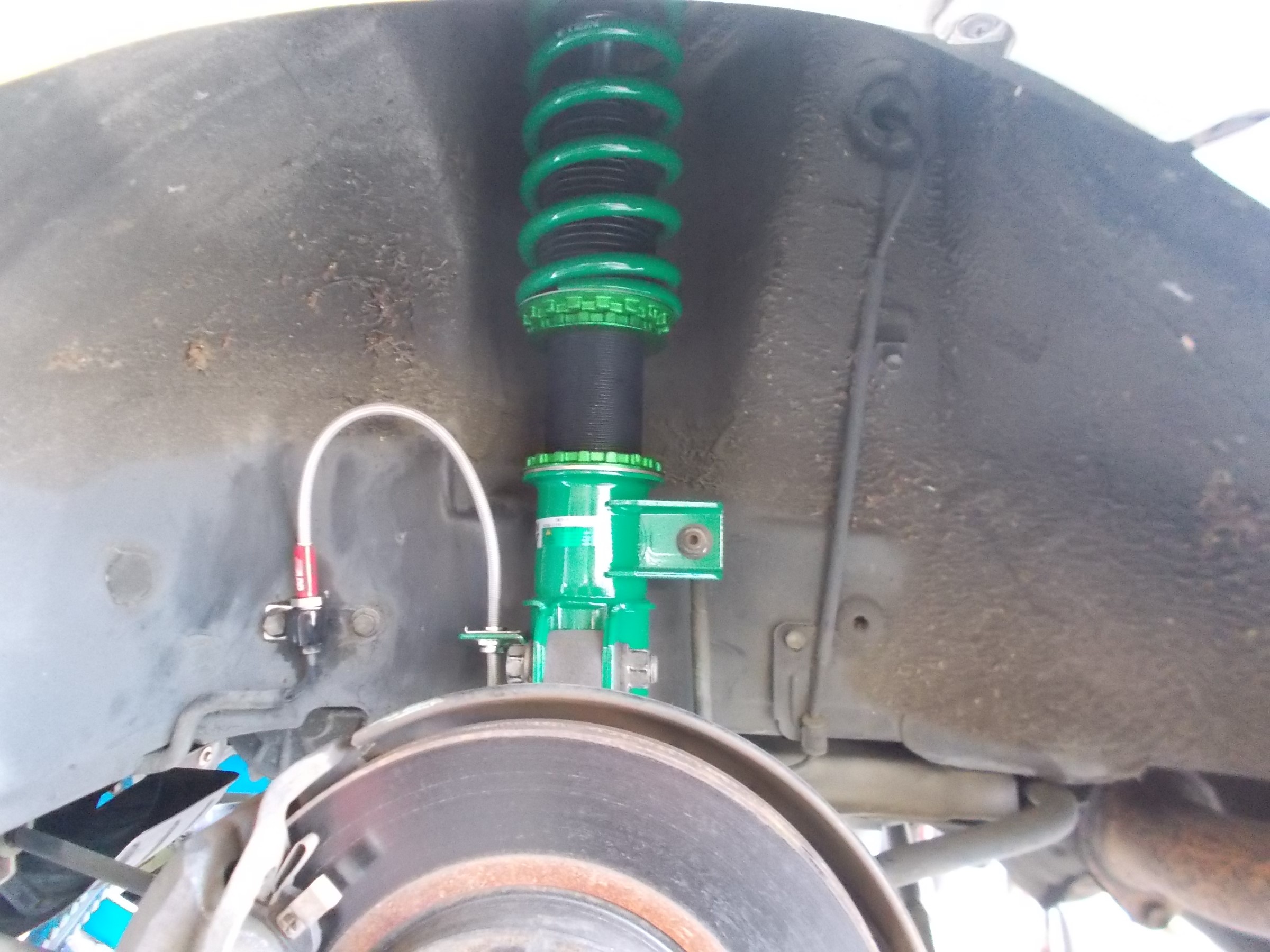 MR2 テイン製車高調「FLEX-Z」装着＆クスコ製「ピロボールテンション