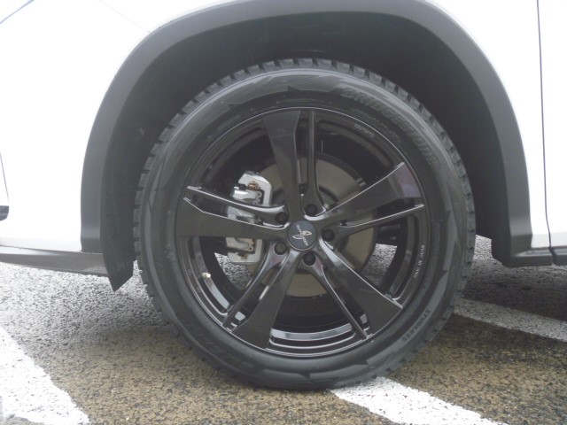 RX450h Fスポーツ スタッドレス装着! | レクサス RX タイヤ タイヤ