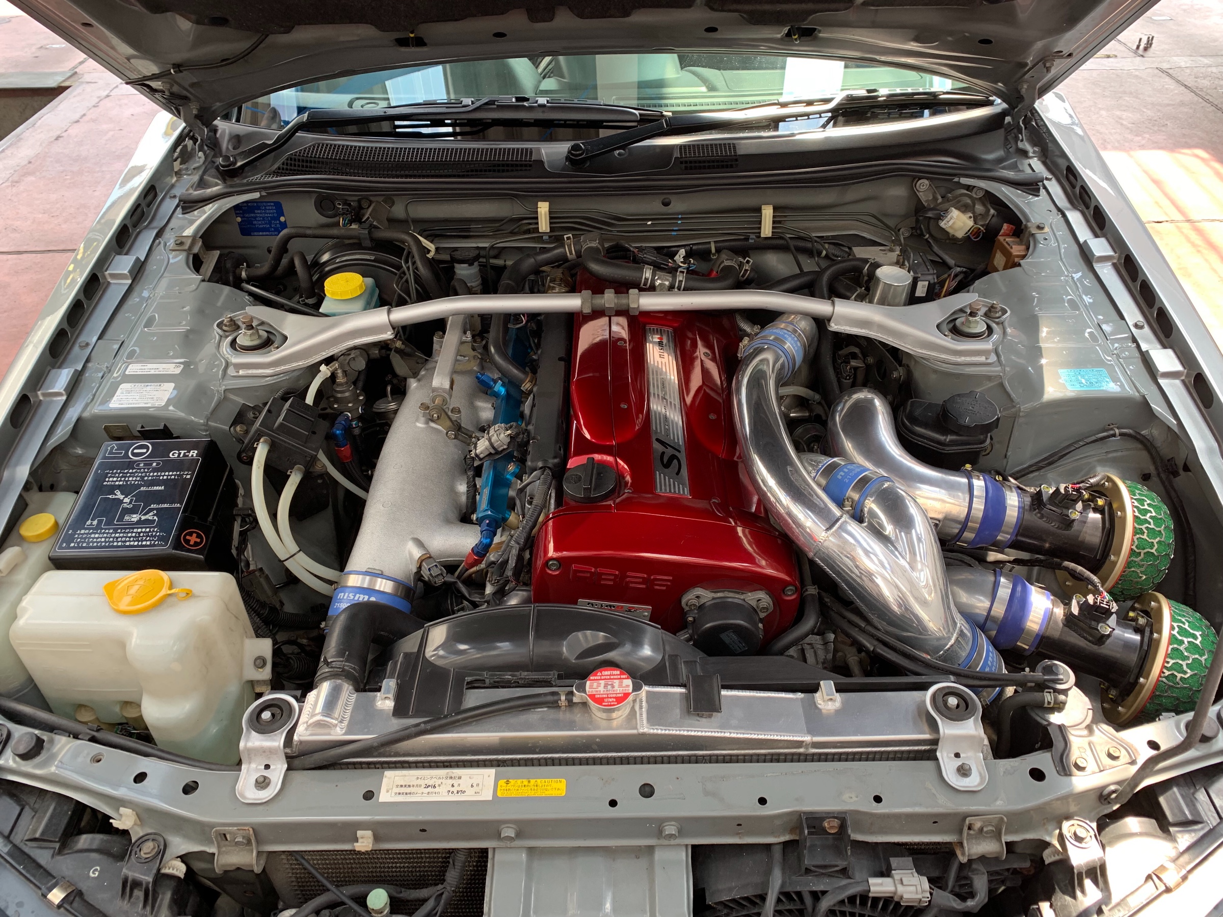 ◇NISSAN SKYLINE GT-R [BNR34] nismo燃料ポンプ&HKSスパーク