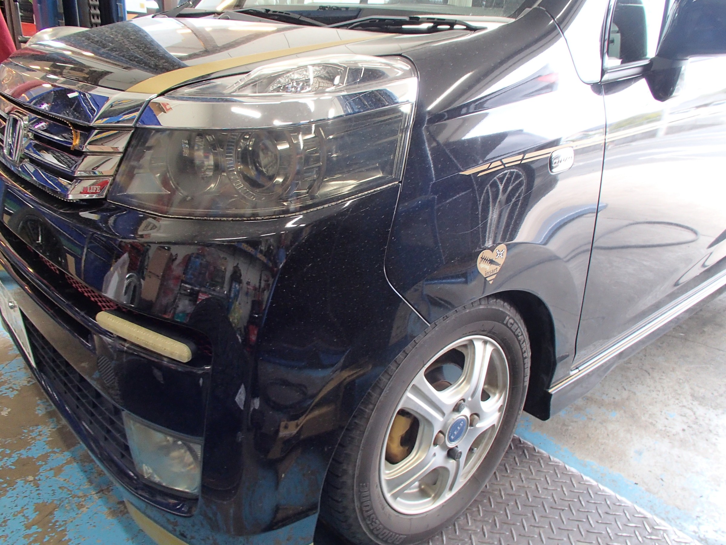 ホンダ ライフ タナベ車高調取り付け ホンダ ライフ 足まわり サスペンション ブレーキ 足まわり サスペンション ブレーキ サスペンションパーツ関連取付 Kameoka Diary コクピット 亀岡 車のカスタマイズにかかわるスタッフより