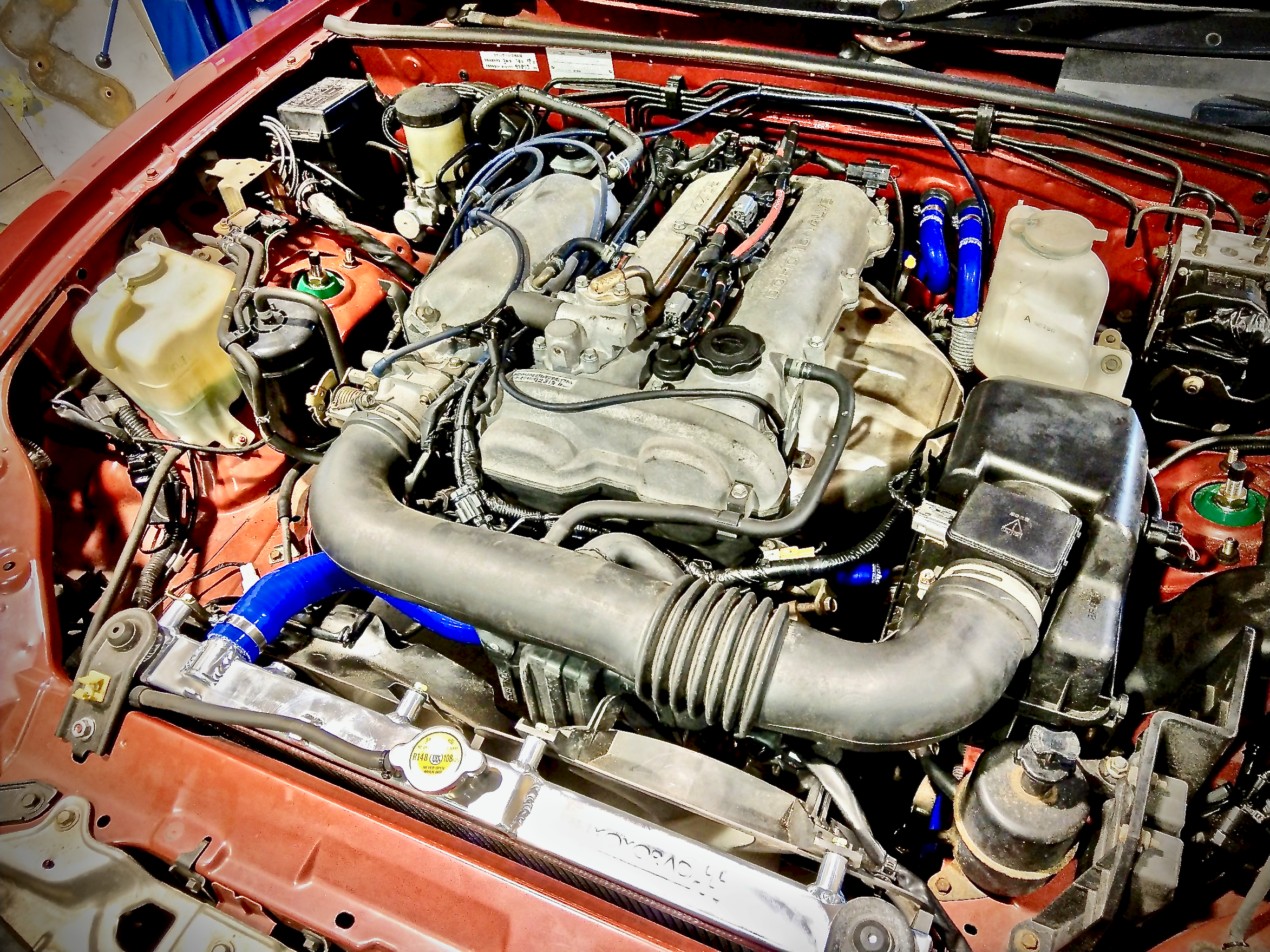 NB8C MAZDA Roadster 夏バテ対策 KOYOラジエーター ✖ Defi ADVANCE RS