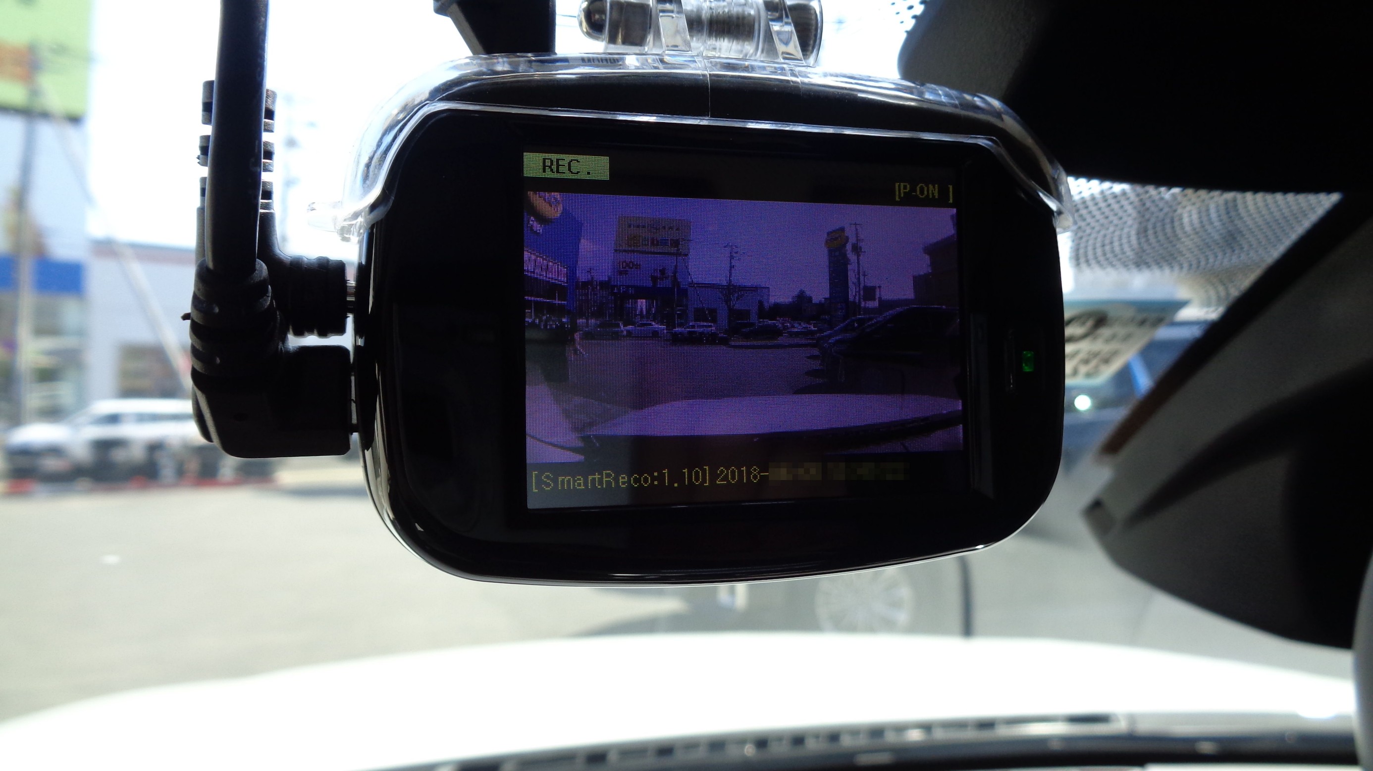 BREX ドライブレコーダー Smart Reco BCC510 & リアカメラ BCC520 取付