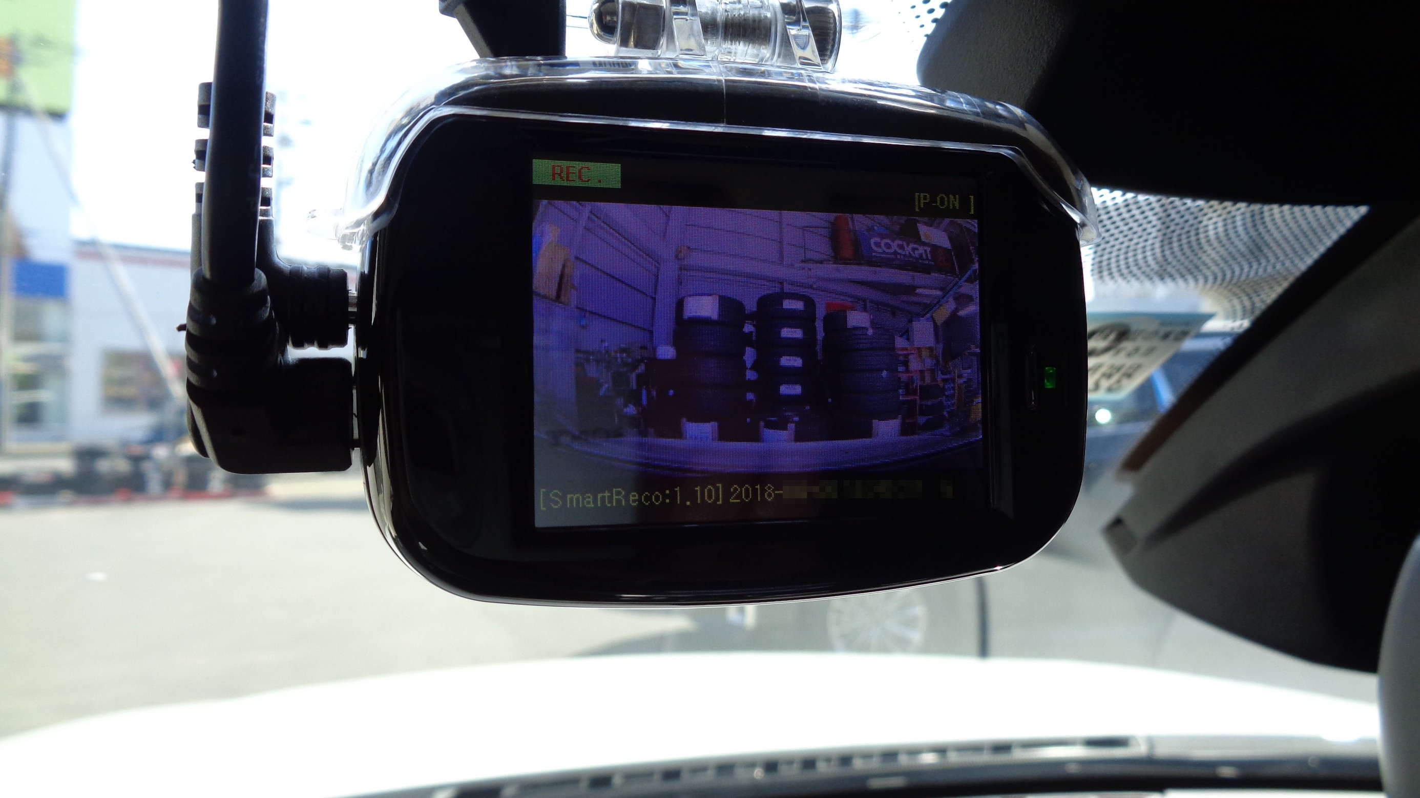 BREX ドライブレコーダー Smart Reco BCC510 & リアカメラ BCC520 取付