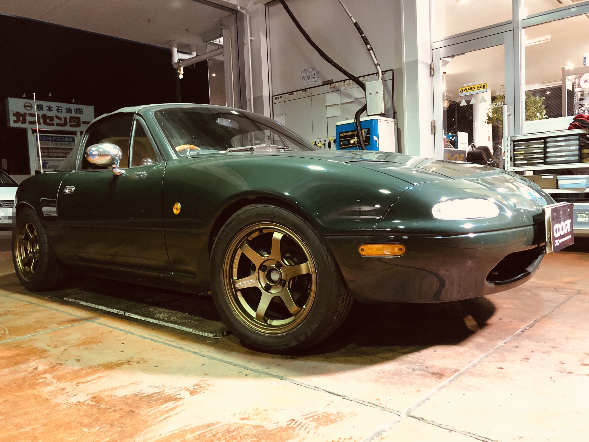 NAロードスター × RAYS 鍛造 TE37 SONIC ＆ POTENZA Adrenalin RE003