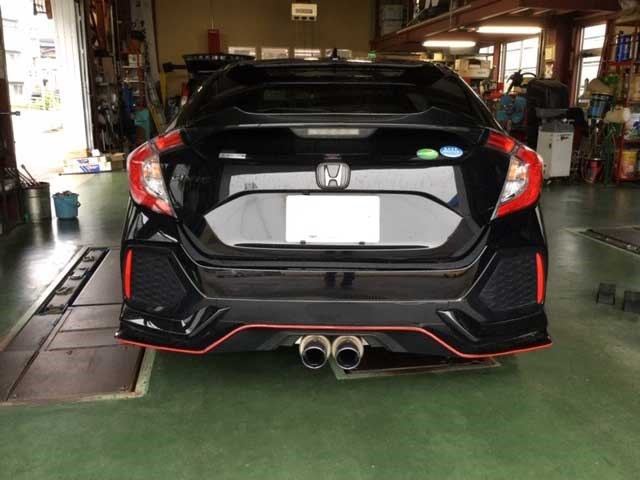 シビック Fk7クスコパーツ取付 ホンダ シビック スタッフ日記 コクピットロフト 長岡川崎店 車のカスタマイズにかかわるスタッフより