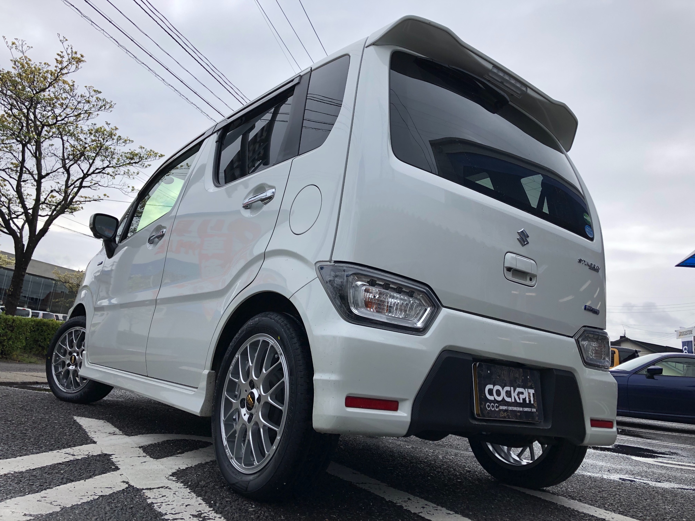 MH55S STINGRAY × BBS RP & REGNO GR-Leggeraで最高の走りを
