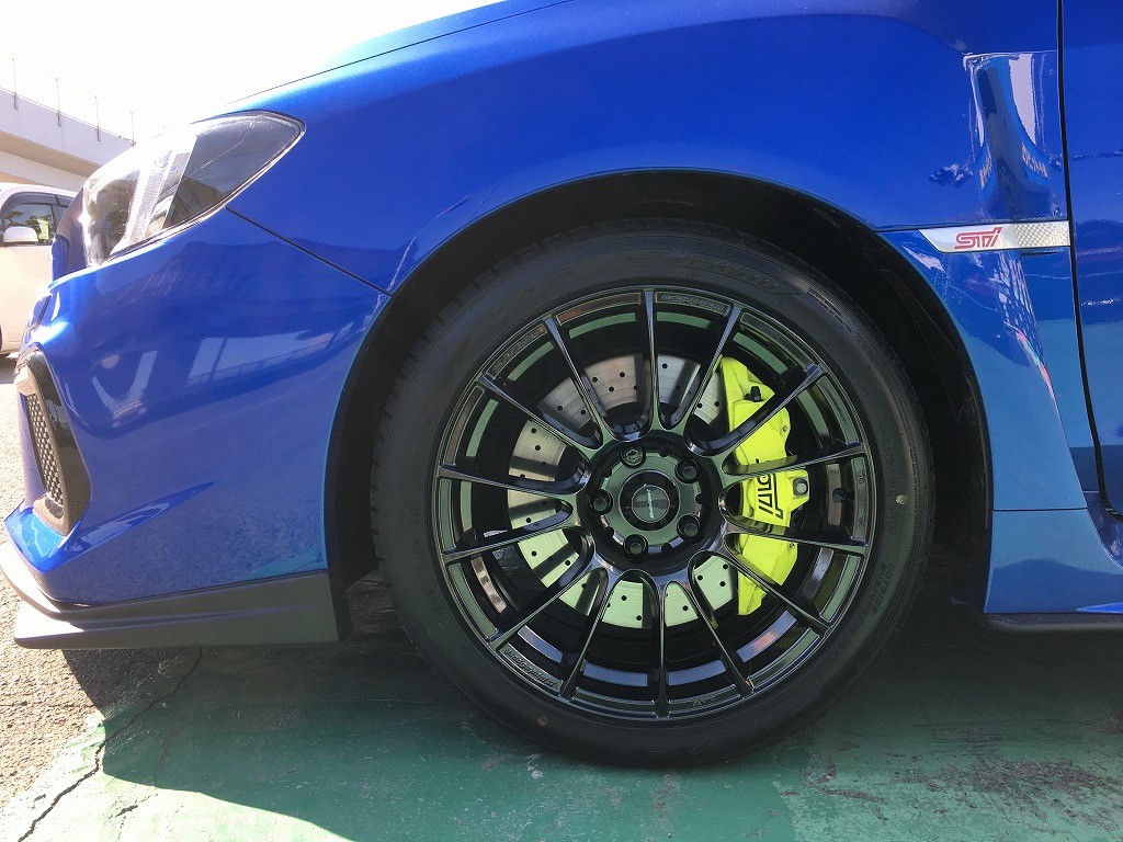 WRX STI WedsSport SA-72R装着 | スバル WRX STI ホイール タイヤ