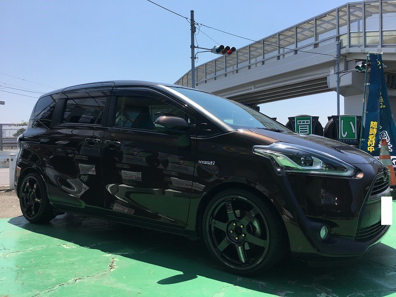 シエンタ新品アルミホイール　choco シエンタ1.5 G新品ホイール 新品タイヤ 新品リフトアップ – BLAK