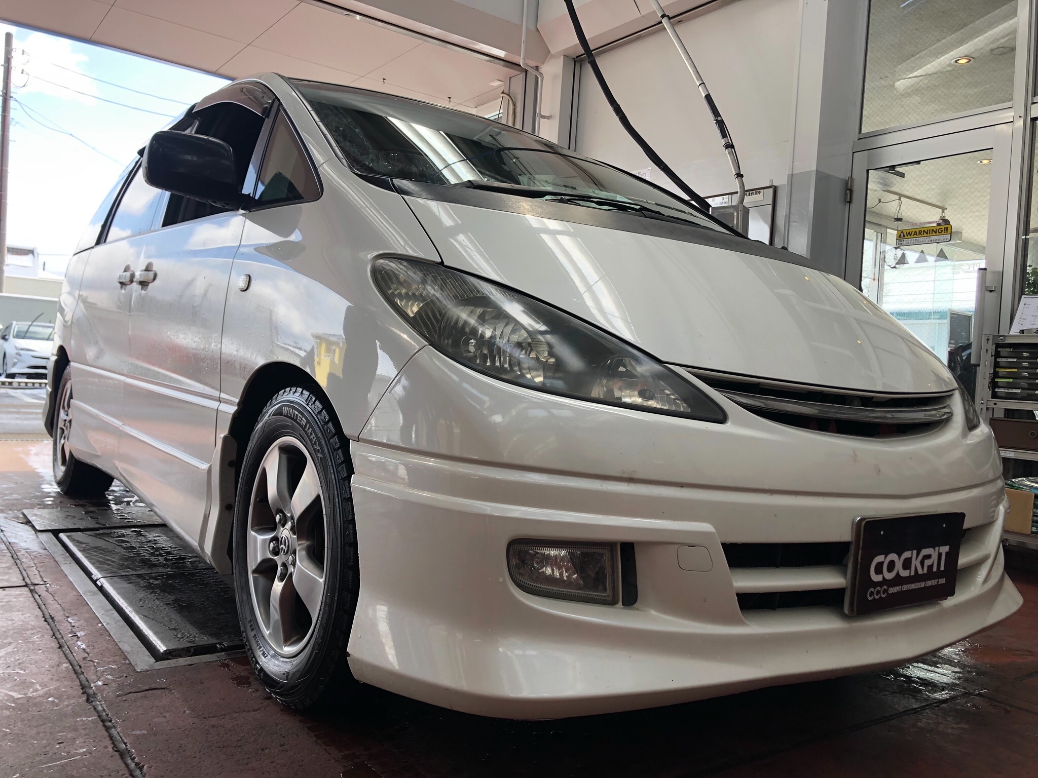 こんな事もあるんですね！ TEIN FLEX-Zでエスティマの足廻り