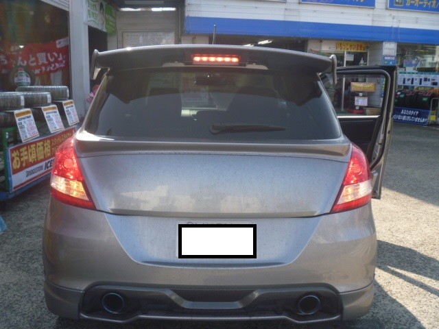 ZC32SにLEDテールランプ取り付け☆ | スズキ スイフト スポーツ HID