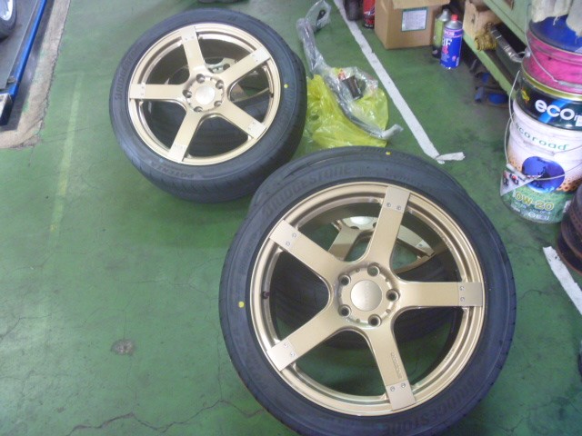 POTENZA S007A × Prodrive GC-05N | マツダ アクセラスポーツ ホイール