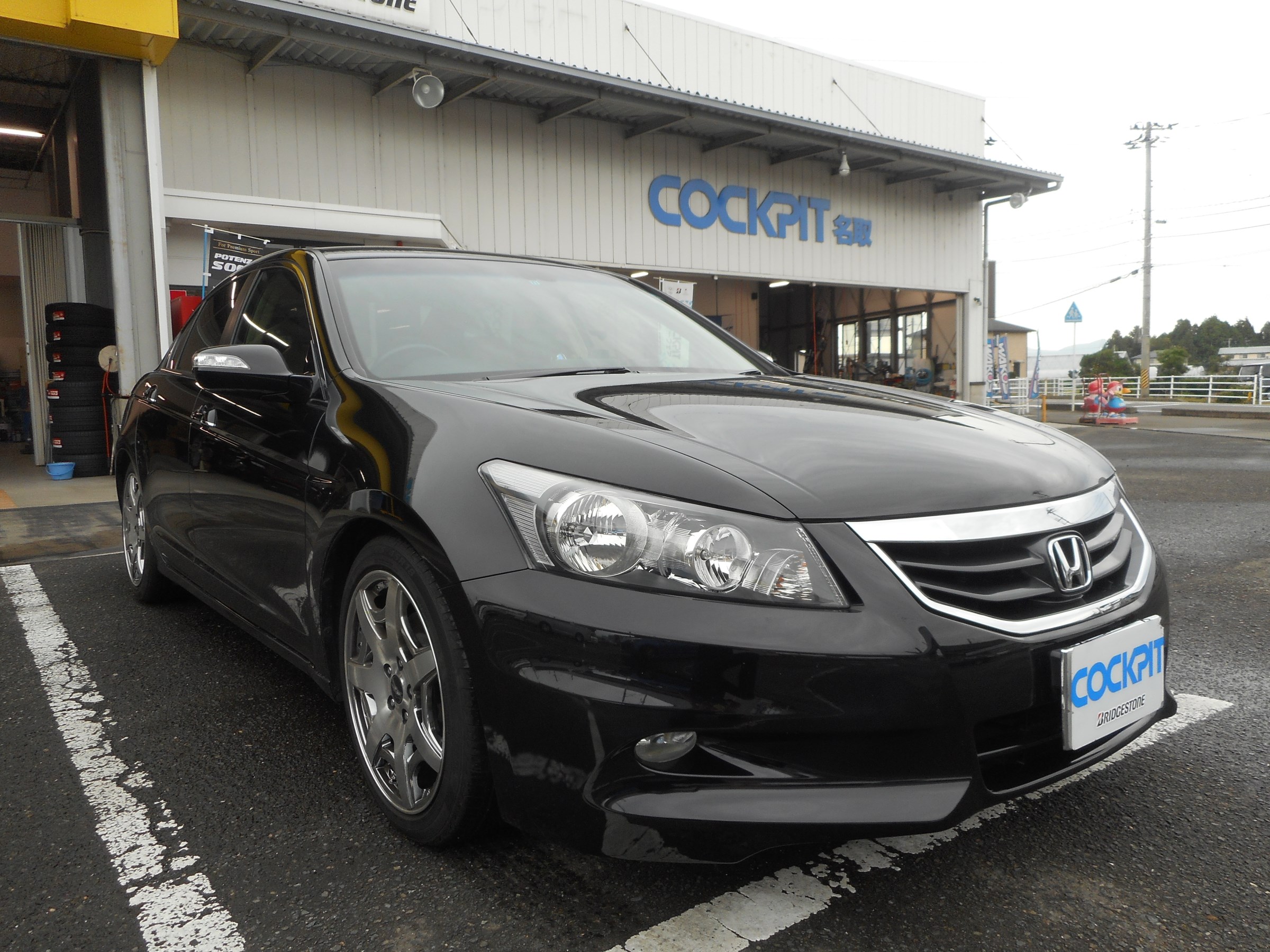 インスパイア CP3 ショック交換 | ホンダ インスパイア 足まわり