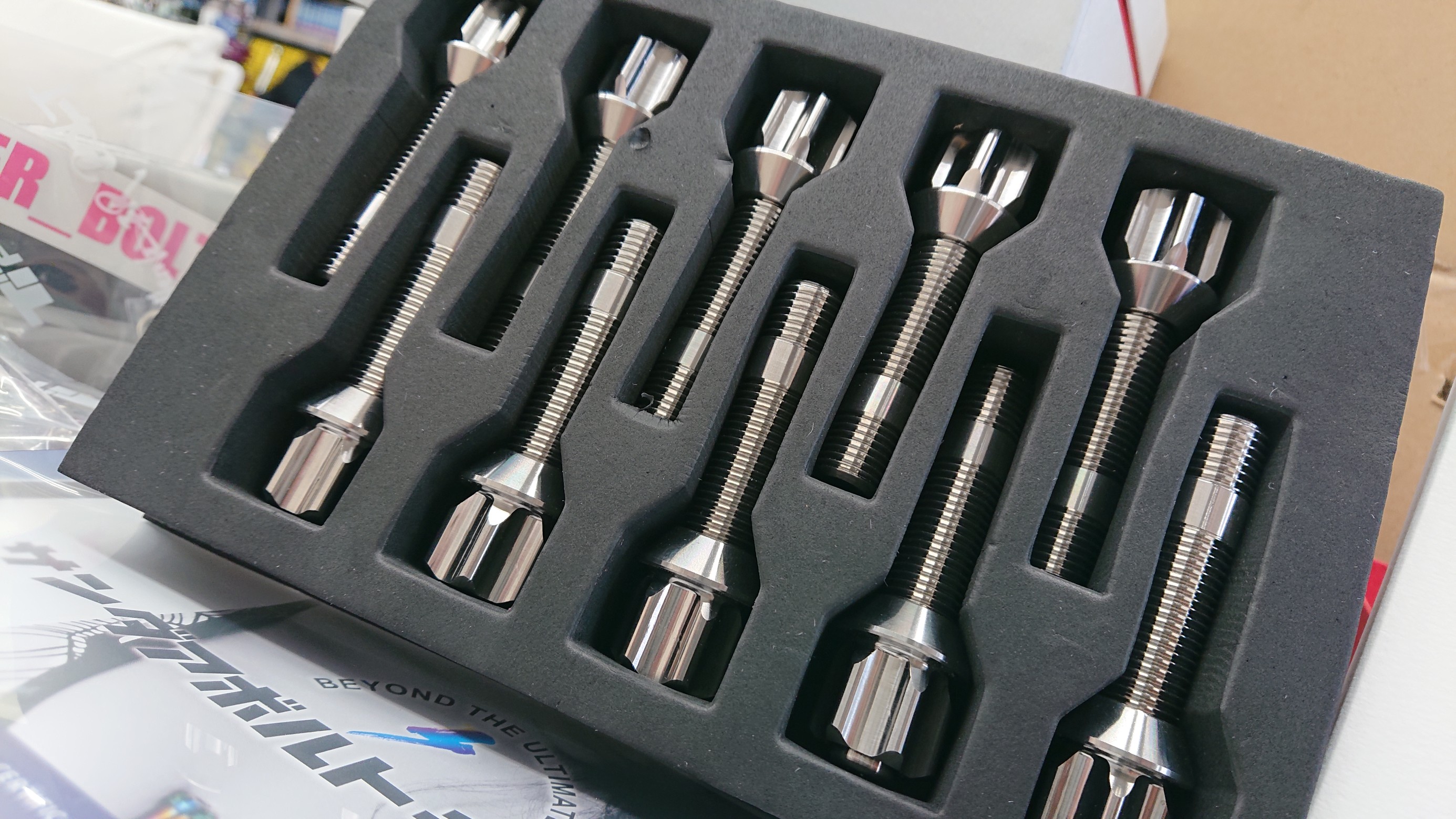 FORGED Titanium Stud Conversion with Lock ／ Thunder Bolt Japan
