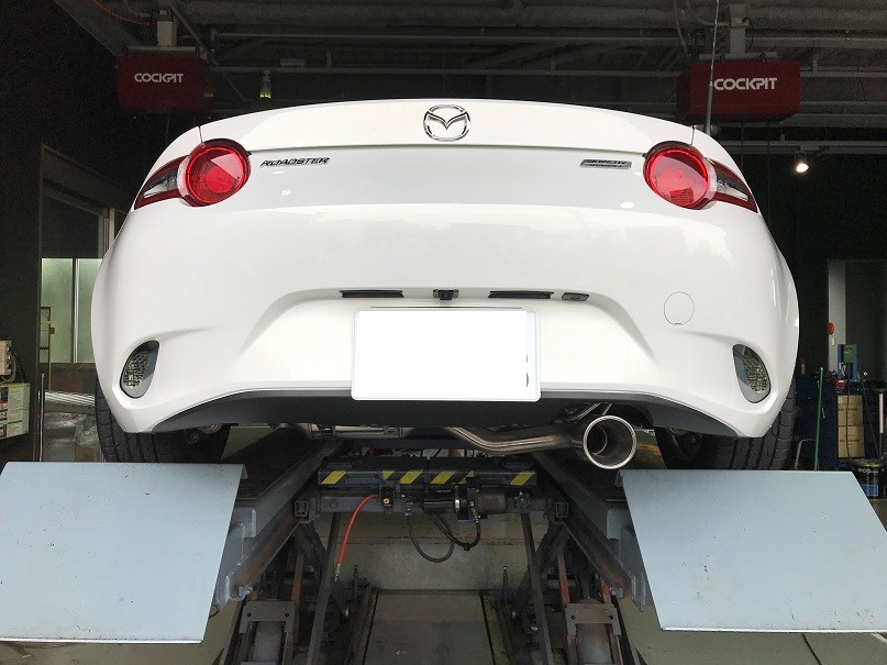 フジツボ マフラー オーソライズS ND ロードスター用 ND