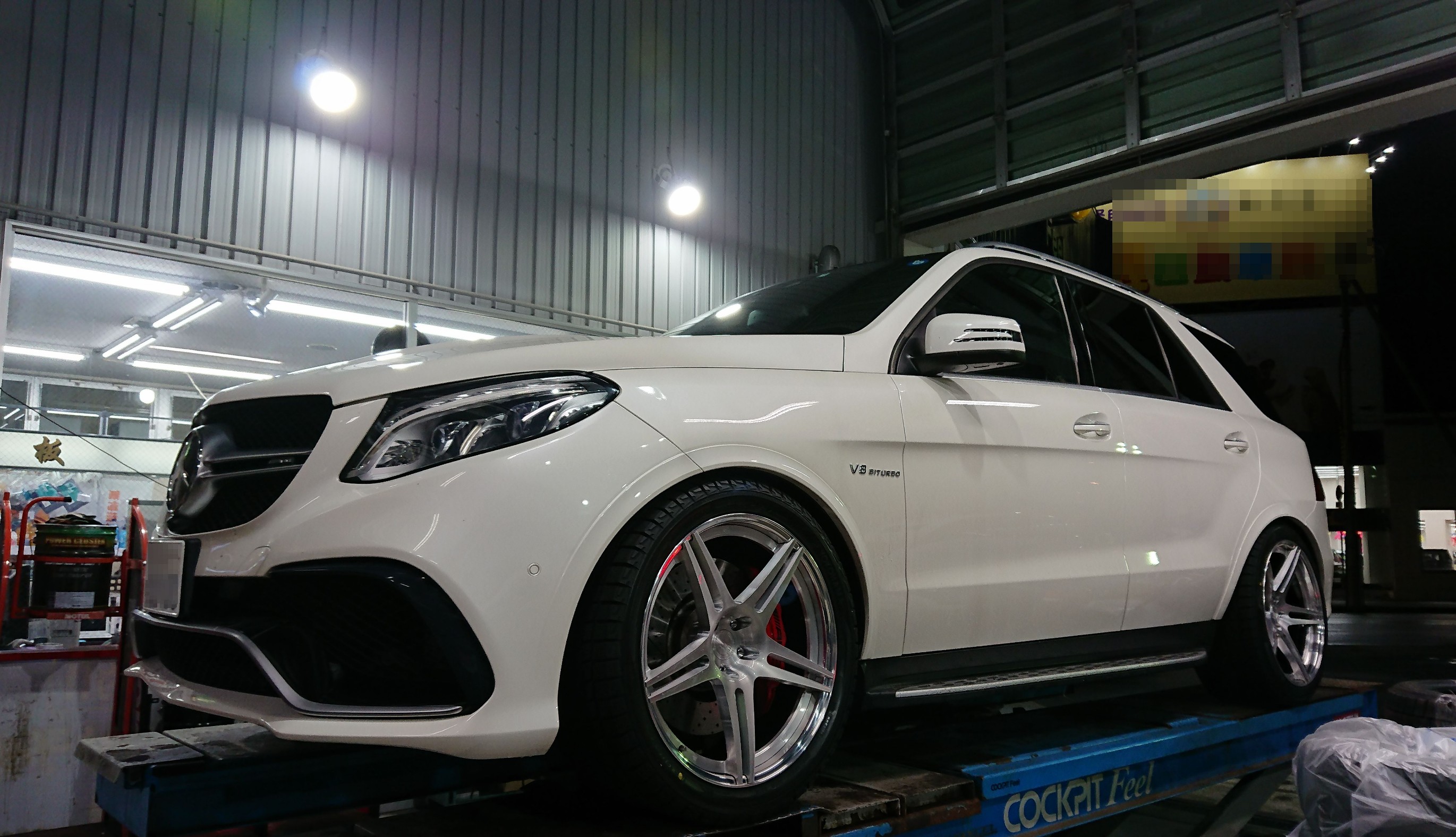 BC FORGED（ビーシーフォージド）HB09 取付 ／ Mercedes-AMG