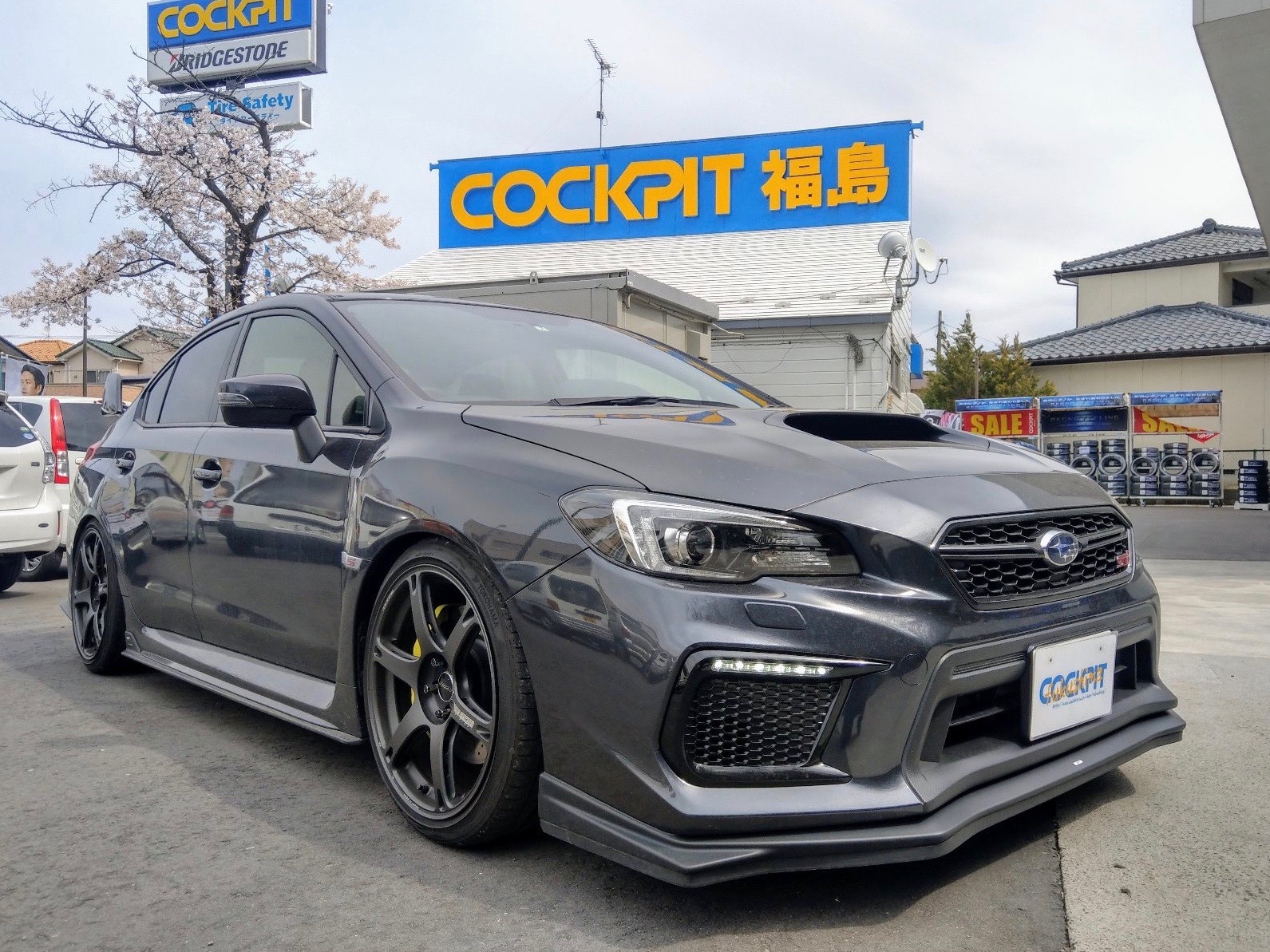 VAB SUBARU WRX STI ✖ ENDLESS Brake Pads MX72 & Brake Line SWIVEL
