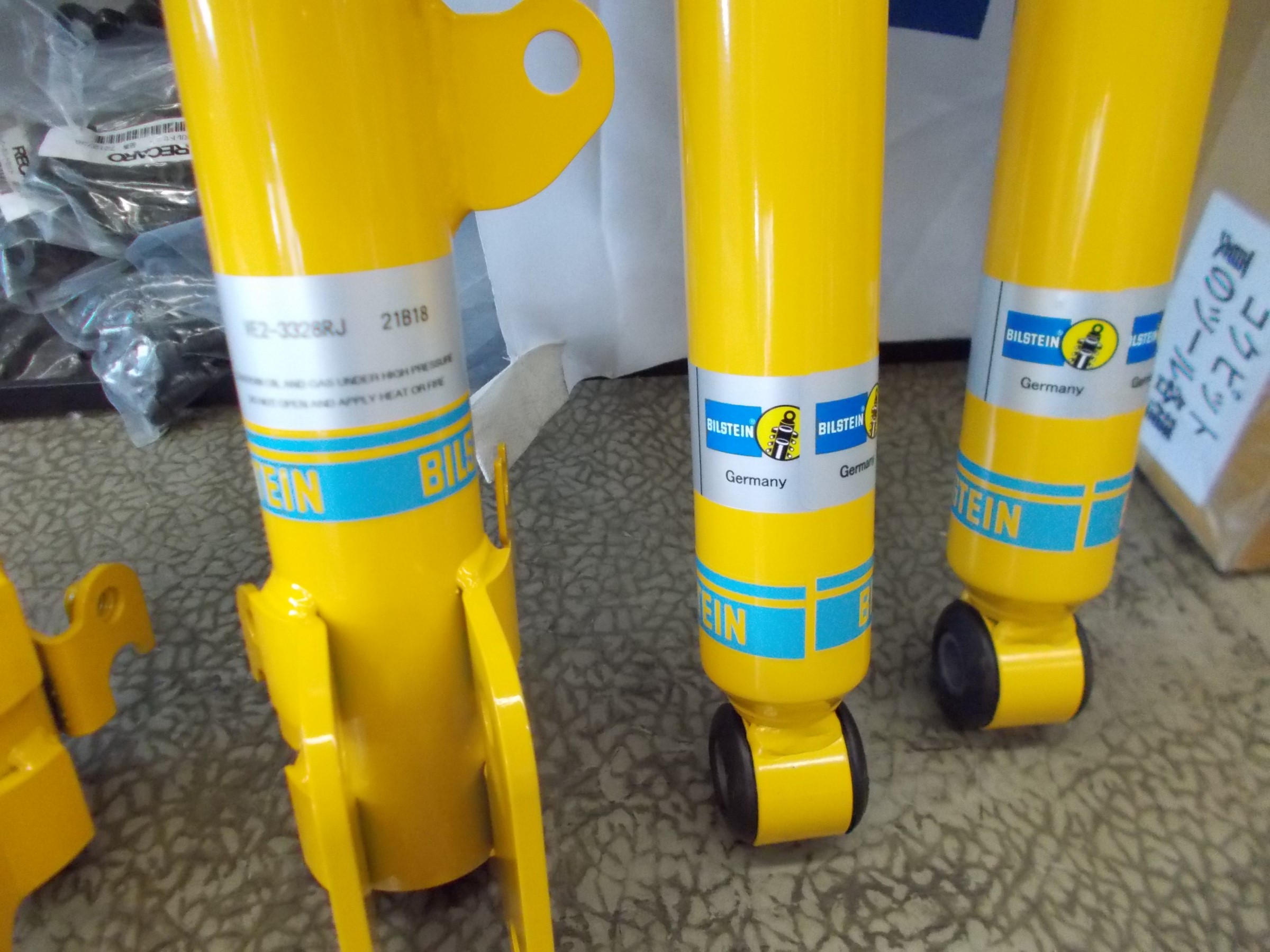 ハスラー ビルシュタインショックアブソーバー装着＆アライメント作業